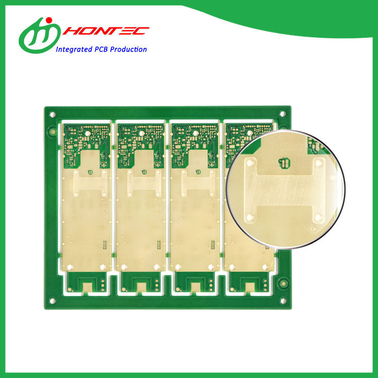 PCB a moneta in rame integrato