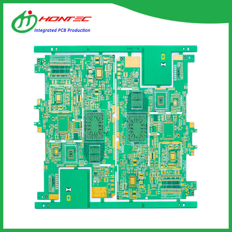 PCB con foro riempito di pasta di rame